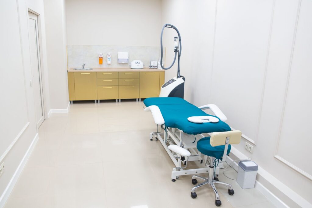 Modern examination room