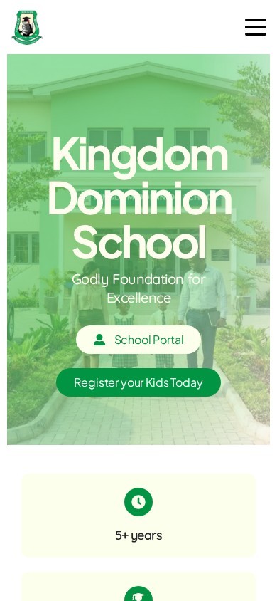 Kingdom Dominion School mobile